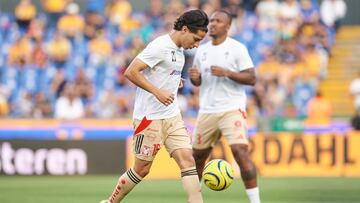 Diego Lainez volvió a los entrenamientos de grupo en Tigres