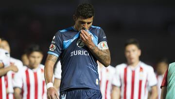 Maza Rodr&iacute;guez contra Chivas en la Liga MX