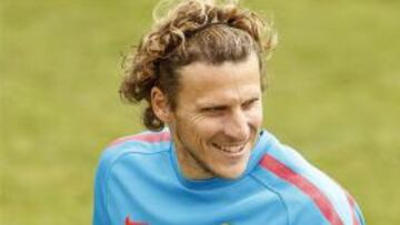 <b>MÁS DUDAS.</b> Forlán vuelve a declarar que no le importaría salir del Atlético.