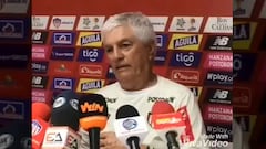 El enojo del DT de Junior por pregunta sobre Mati Fernández