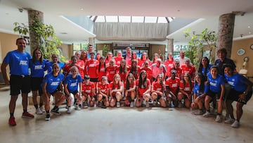 Primera Sesión FutFem de AFE