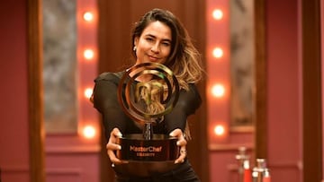 Carla Giraldo, actriz y ganadora de Masterchef Celebrity Colombia 2021.