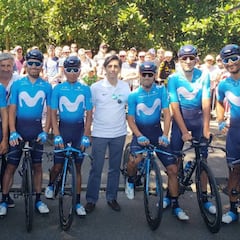 Telefónica extiende su apoyo al Movistar Team hasta 2021