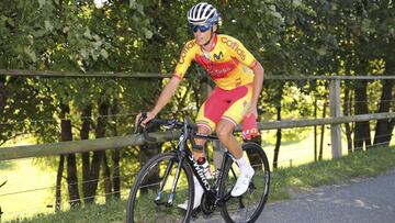 Enric Mas: “La subida final es buena para Valverde... o para mí"