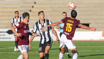 El partido entre la Balompédica Linense y el Albacete Balompie.