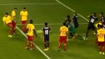 Así fue el gol de Diego Valdés en amistoso de Morelia