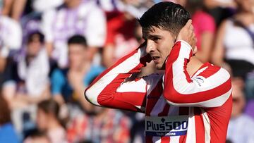 Morata, en su última temporada en el Atlético