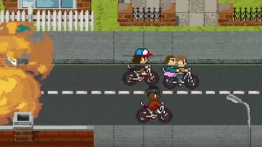 Nostálgico homenaje a Stranger Things en forma de juego de 8 bits