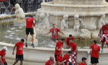 Best images of Sevilla's Europa League victory parade