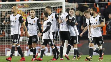 Vietto lleva al Valencia a cuartos con una exhibición y hat-trick