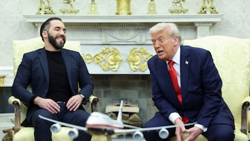 Donald Trump y Nayib Bukele tienen su primera reunión oficial en la Casa Blanca. Estos son los temas que trataron los presidentes en Washington D.C.