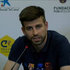Piqué: "El VAR es necesario, el arbitraje no estuvo a la altura"