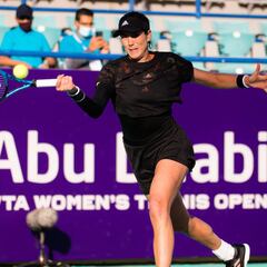 Muguruza gana y ya está en cuartos de Abu Dabi