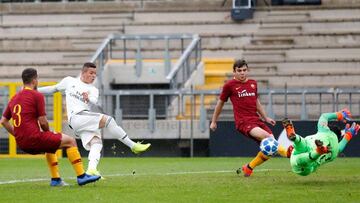 Rodrigo le hizo un doblete al Roma en la Youth League.