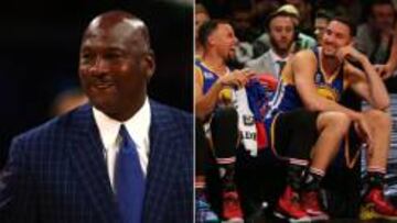 Michael Jordan felicita y avisa a los Warriors: "A ver los playoffs..."