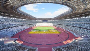 Imagen del Estadio Olímpico de Tokio.