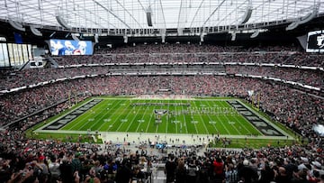 LAS VEGAS, NEVADA - JANUARY 07: A general view prior to a game between the Kansas City Chiefs and Las Vegas Raiders at Allegiant Stadium on January 07, 2023 in Las Vegas, Nevada.   Jeff Bottari/Getty Images/AFP (Photo by Jeff Bottari / GETTY IMAGES NORTH AMERICA / Getty Images via AFP)