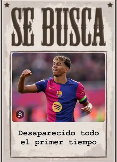 Lamine Yamal, protagonista de los memes más divertidos de El Clásico