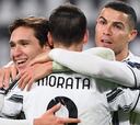 Morata alimenta a Cristiano y emociona a Pirlo