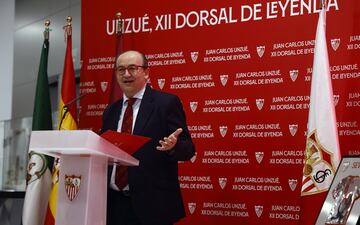 El presidente del Sevilla, José Castro.
