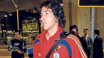 <b>MADRIDISTA. </b>Parejo jugará con España en Pescara.