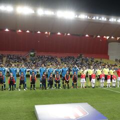 Mónaco-Atlético en imágenes