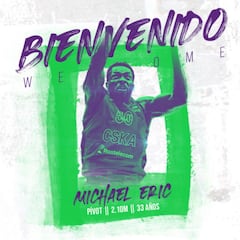 Micheal Eric refuerza el juego interior del Unicaja