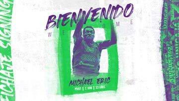 El Unicaja cierra el fichaje del p&iacute;vot Michael Eric.