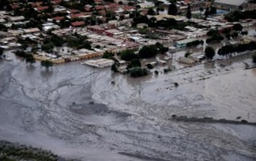 EL alud en Jujuy que obliga a parar el Dakar