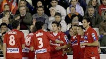 <b>BUEN JUEGO.</b> El Sporting combinó un gran juego con la efectividad en ataque.