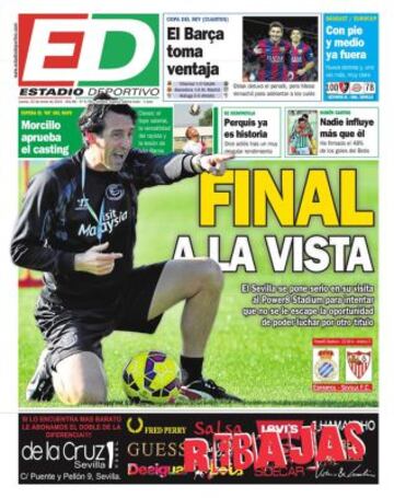 Portadas de la prensa deportiva