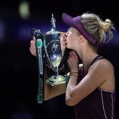 Elina Svitolina, primera 'maestra' ucraniana en Singapur