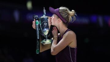 Elina Svitolina, primera 'maestra' ucraniana en Singapur