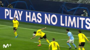 El penalti del 1-1 del Manchester City al Borussia Dortmund