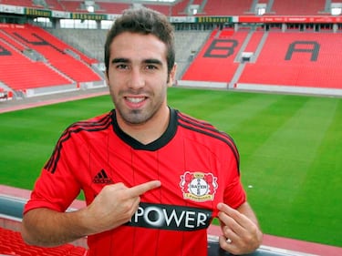 En julio de 2012 el Real Madrid anunció su traspaso al Bayer Leverkusen por 5 millones de euros. El club blanco se reservó una opción de recompra para las próximas tres temporadas. En Junio de 2013 el Real Madrid hizo oficial la repesca del jugador por 6.500.000 euros