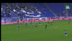 El Espanyol reclam¨® penalti y el Levante, un gol anulado
