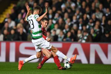 James tuvo una opción clara de gol en la victoria del Bayern Múnich ante el Celtic, por la fecha 4 de la Champions League.