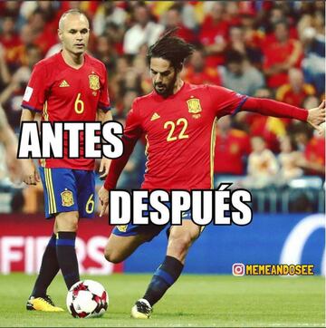 Isco, protagonista de los memes más divertidos del España-Italia