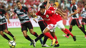 Sin Raúl Jiménez, Benfica cumple y avanza en Copa tras ganar al Olhanense