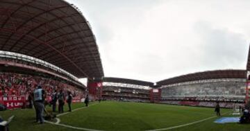 Así se vivió el ambiente previo al partido de ida de Semifinales entre los Diablos Rojos y el cuadro tapatío en el Estadio Nemesio Diez.