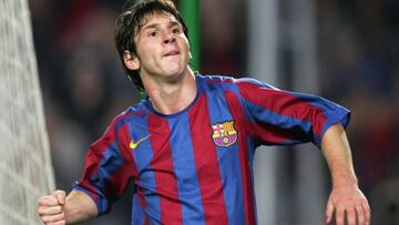 Lionel enfrentó a los italianos el 27 de septiembre de 2005, Barcelona ganó 4 goles a 1 contra Udinese, Messi jugó 70 minutos y no anotó.