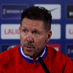 Simeone: “Necesitamos a la gente dentro del estadio con mucho más impulso y energía”