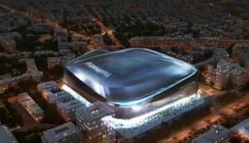 Se presentó en el palco de honor del estadio madridista los ganadores del proyecto para el nuevo Santiago Bernabéu.