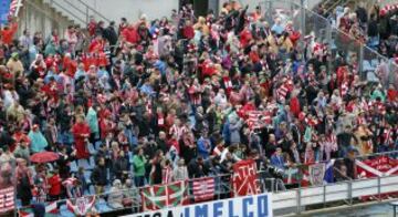 Gran ambiente en el Coliseum. 