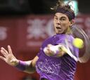 Rafa Nadal arrolla en su debut al japonés Soeda