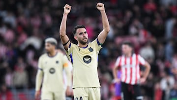 Alivio para Flick: Eric García sólo tiene una sobrecarga muscular