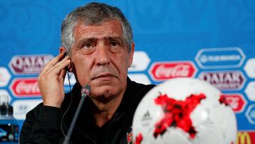 Fernando Santos: "Pongo las manos al fuego por Cristiano"