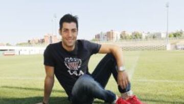 Alberto Perea, jugador del Rayo Vallecano.