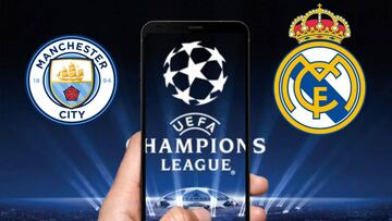 Cómo ver el Manchester City - Real Madrid de Champions online y en móvil