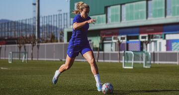 Alexia is back in training and may form part of Spain's World Cup squad.